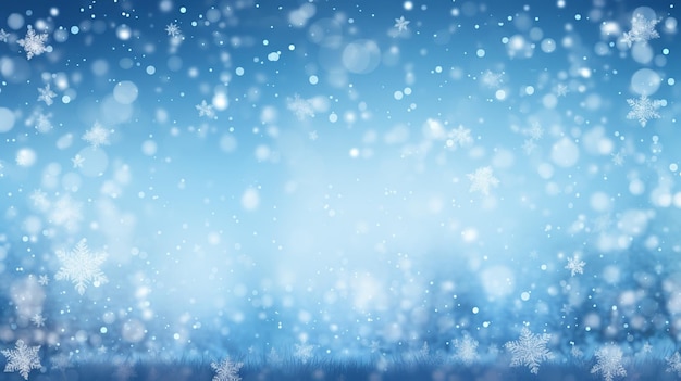 Heavy snowfall in different shapes and forms Falling Christmas snow Realistic falling snowflakes isolated on transparent background Place for text