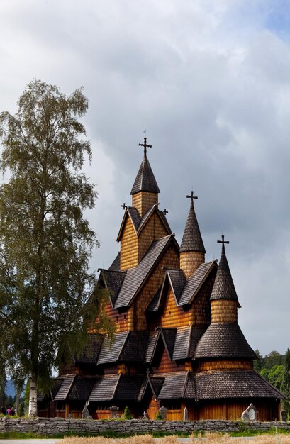 Photo heddal stave church