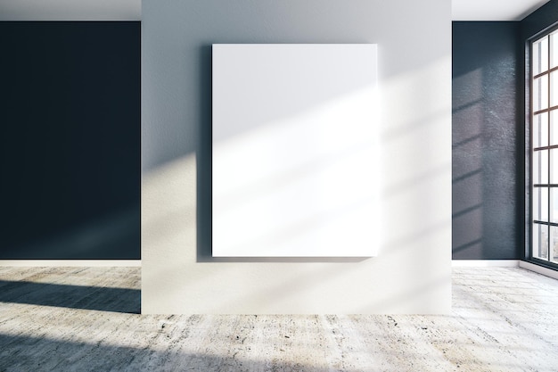 Hedendaagse betonnen interieur