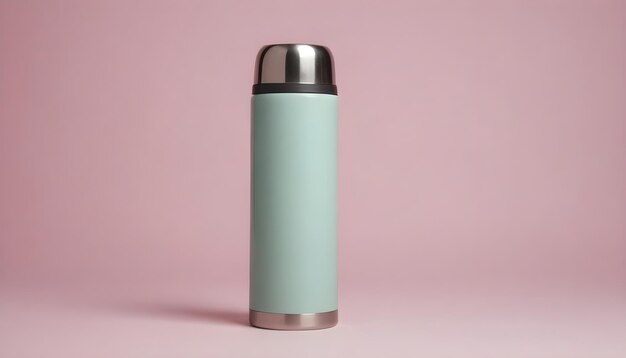 Hedendaagse thermos op een lege achtergrond 4