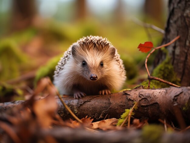 Hedgehog in the garden