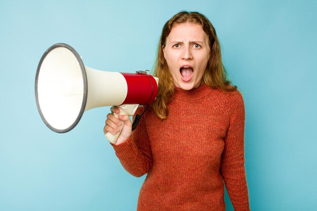 Foto heel boos en agressief schreeuwen