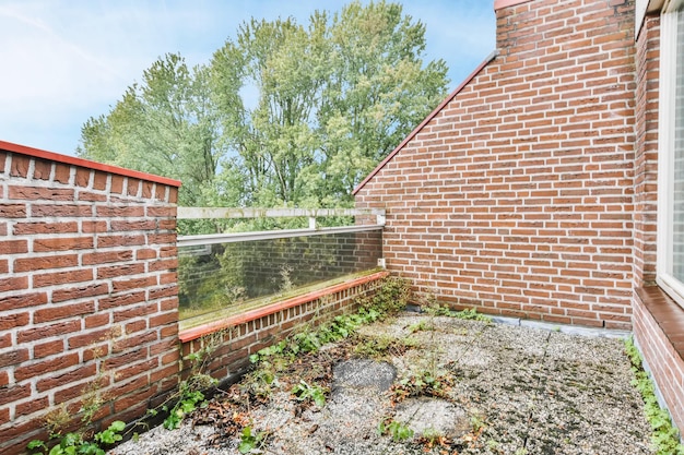 Heerlijk balkon met groen op de vloer