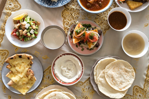 Heerlijk eten voor een Ramadan-feest