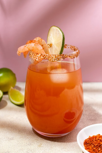 Heerlijk michelada-drankassortiment