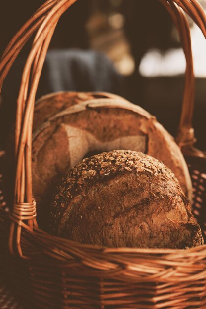 heerlijk natuurlijk esthetisch gebakken brood