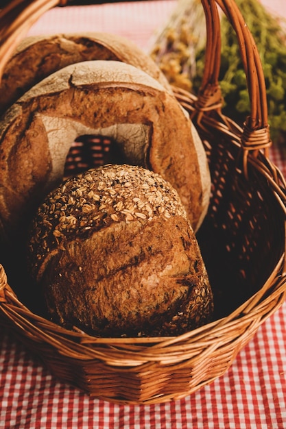 heerlijk natuurlijk esthetisch gebakken brood