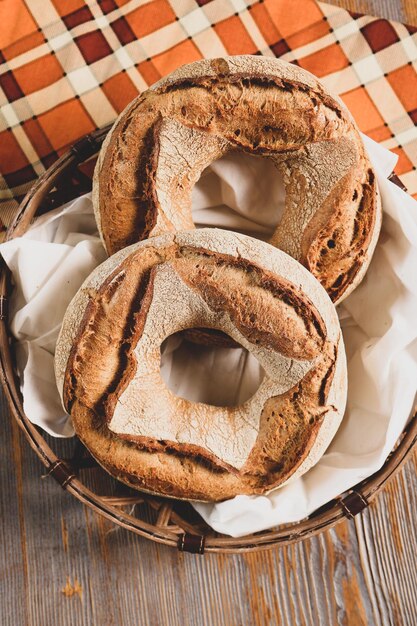 heerlijk natuurlijk esthetisch gebakken brood