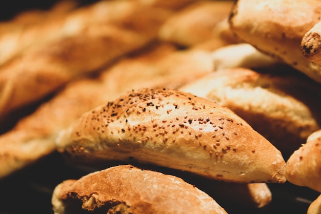 heerlijk natuurlijk esthetisch gebakken brood