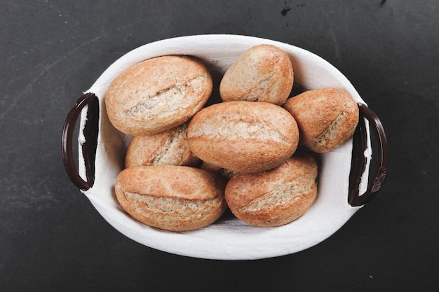 heerlijk natuurlijk esthetisch gebakken brood