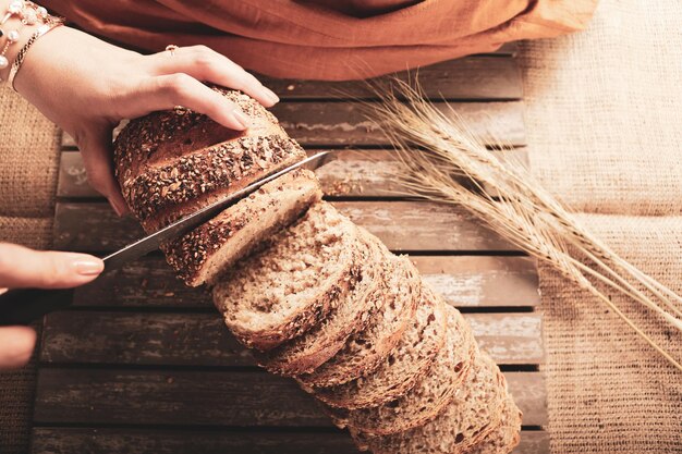 Heerlijk natuurlijk esthetisch gebakken brood