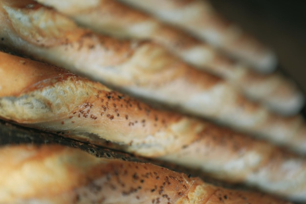 heerlijk natuurlijk esthetisch gebakken brood