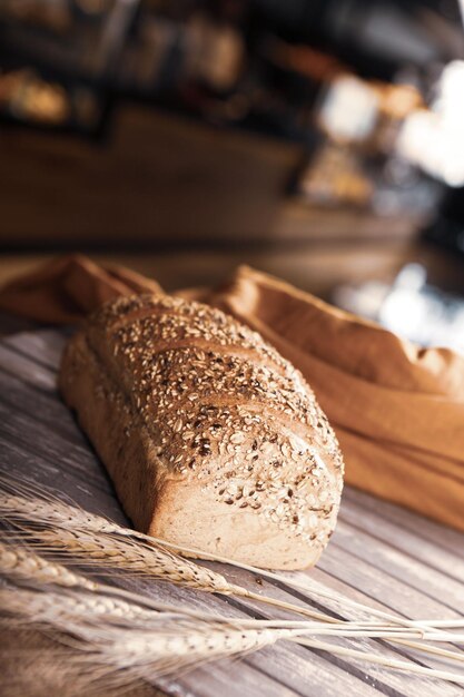 heerlijk natuurlijk esthetisch gebakken brood