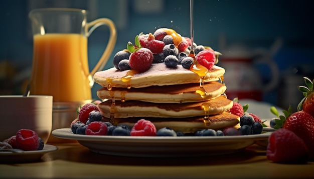 Heerlijk ontbijt reclame fotoshoot Commerciële fotografie