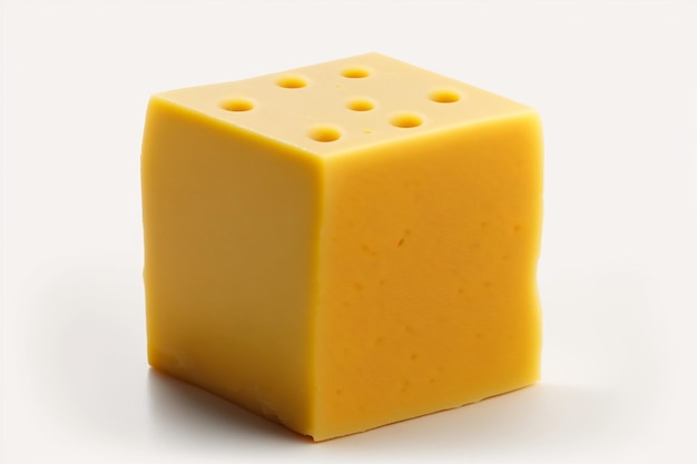 Foto heerlijk stukje cheddar kaas op witte achtergrond emmentaler kaas wig dairy verse kaas dag