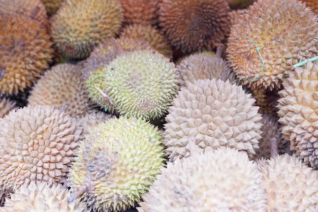 heerlijk vers durian fruit als achtergrond