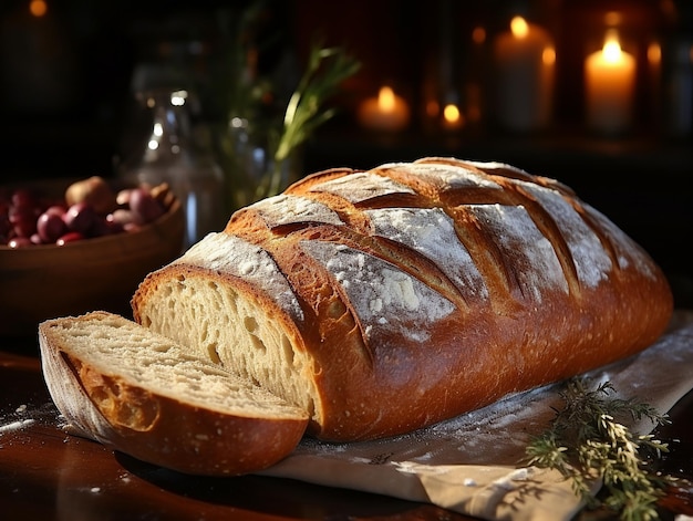 Heerlijke bakkerij brood foto