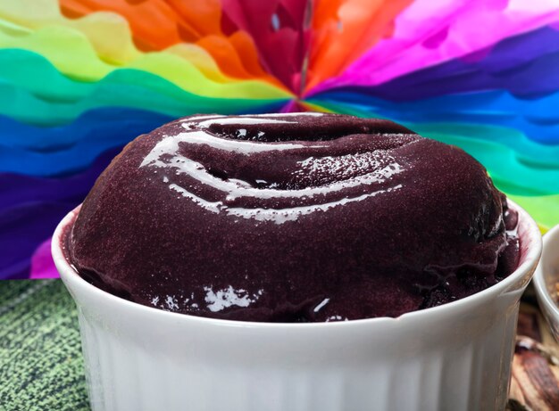 Heerlijke Braziliaanse aÃ§ai cream