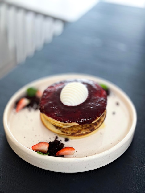 Heerlijke Cherry Blossom Pancake Delight