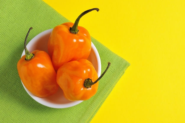 Heerlijke en pittige habanero pepers