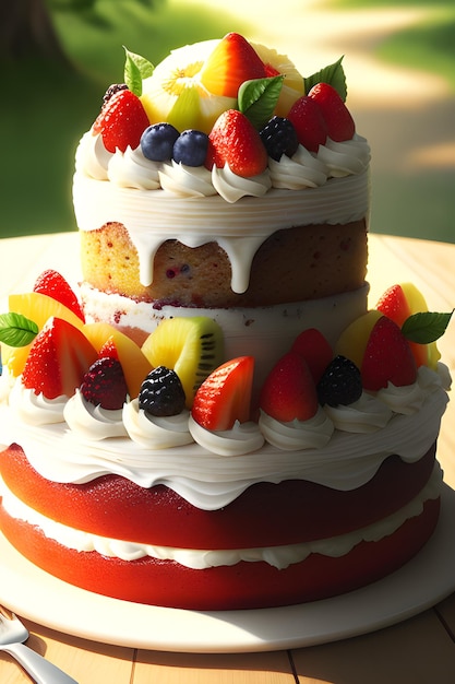 Heerlijke fruitcake