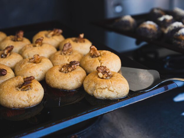 Heerlijke koekjes bij het hotelbuffet