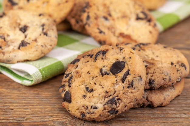 Heerlijke krokante koekjes met chocolade