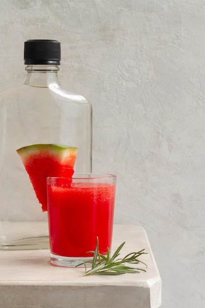 Foto heerlijke mezcal alcoholische drank samenstelling