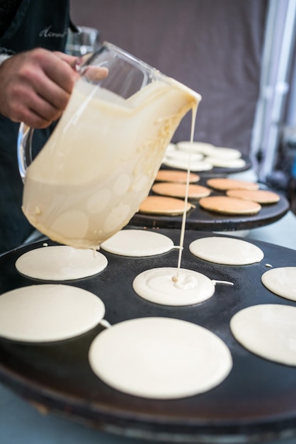 Heerlijke pannenkoeken bereiden