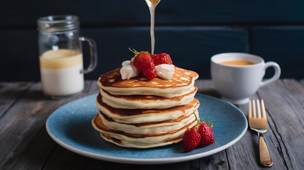 Heerlijke pannenkoeken.