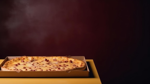 Heerlijke pizza Illustratie Generatieve AIxA