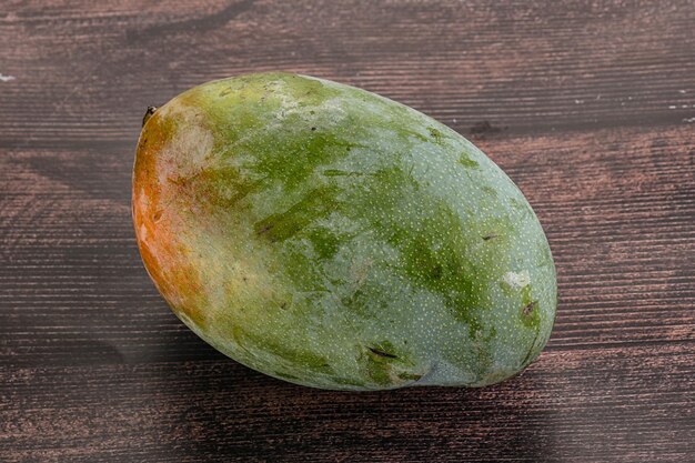 Heerlijke rijpe zoete groene tropische mango