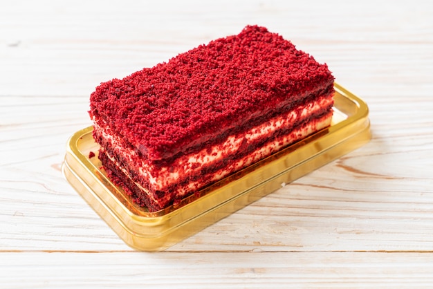 Heerlijke roodfluwelen cake