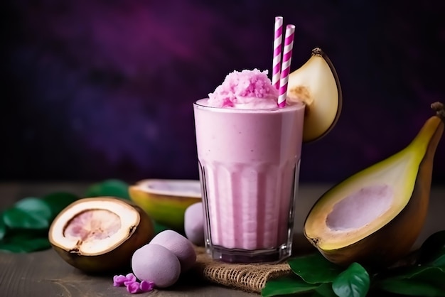 Heerlijke Taro smoothiedrank