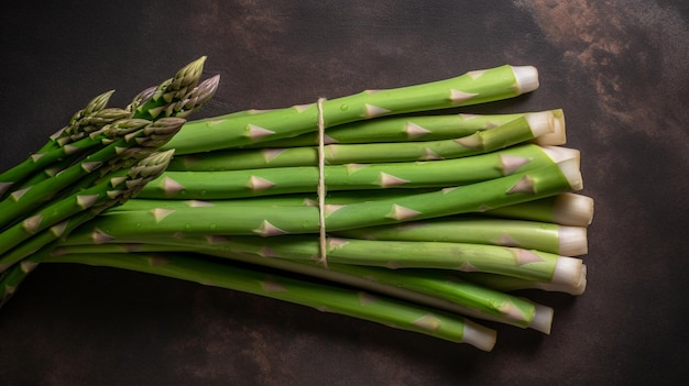 heerlijke traditionele Bund grner Spargel