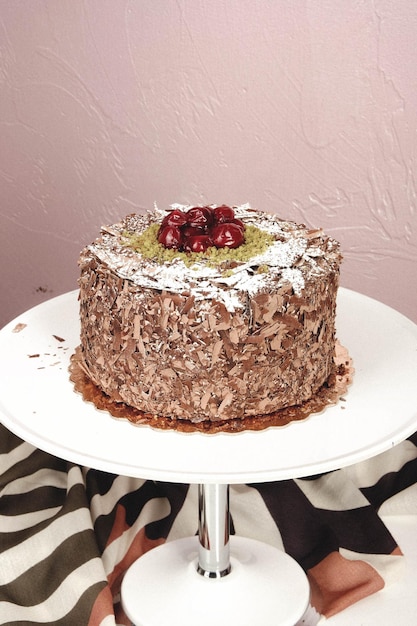 Heerlijke verjaardagstaart, handgemaakte cake
