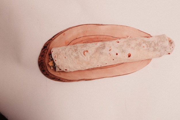 heerlijke vlees durum, Turkse kebap, sandwich wrap