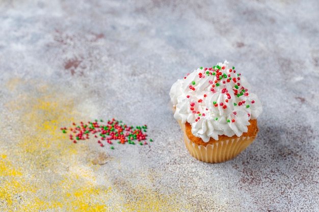 Heerlijke zelfgemaakte cupcakes met diverse hagelslag