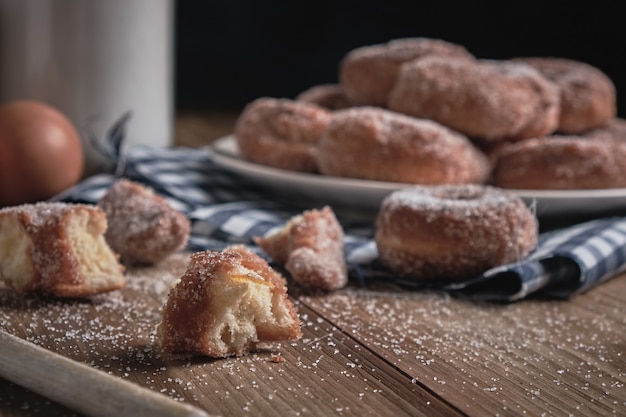 Heerlijke zelfgemaakte donuts