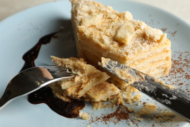 Heerlijke zelfgemaakte Napoleon-cake