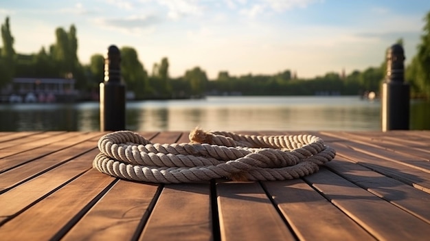 a hefty coil of rope high definitionhd photographic creative image