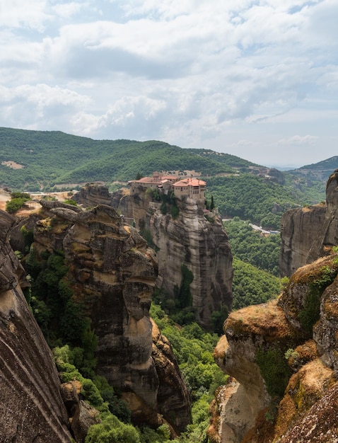 Heilige klooster van Varlaam in Meteora