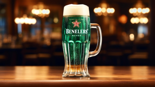 Photo heineken the iconic pale lager beer embracing a timeless tradition