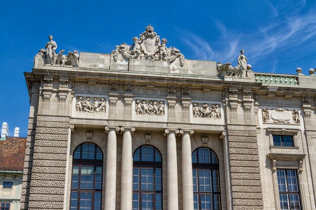 Hofburg 단지 비엔나 오스트리아의 Heldenplatz