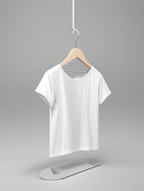 Helder en schoon T-shirtmodel