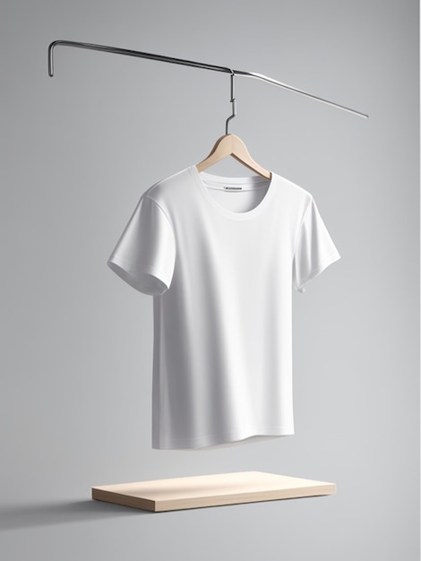 Helder en schoon T-shirtmodel