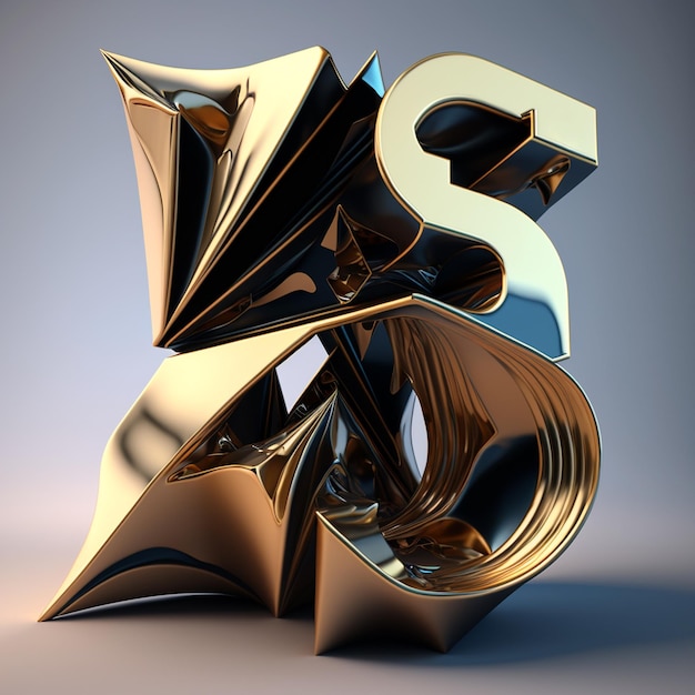 Heldere 3D abstracte moderne fantasie illustratie