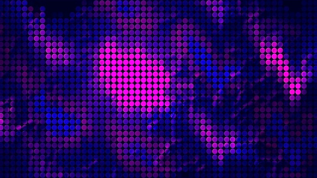 Heldere paarse glitterbeweging glanzende lijnen schitteren in abstractie