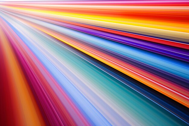 Foto heldergekleurde diagonale strepen achtergrond abstracte beweging vervaag effect kopieerruimte