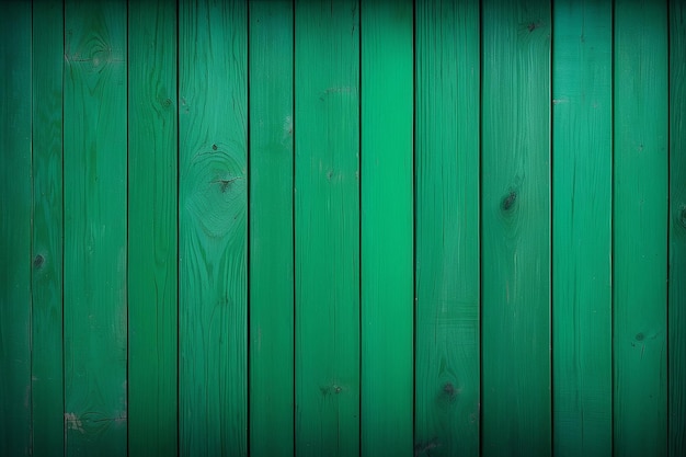 Heldergroene houten achtergrond